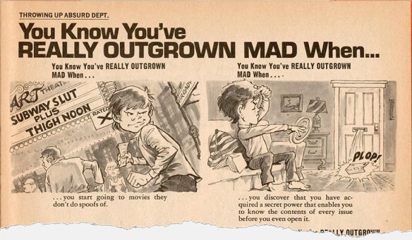 Excerpt from the Mad parody