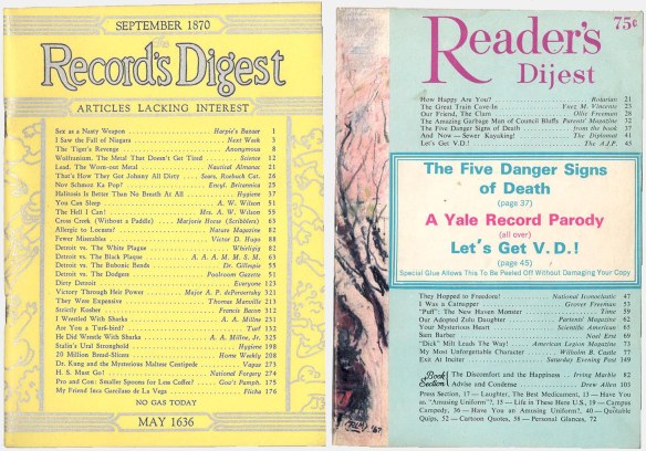 1943 and 1967 Reader's Digest parodies