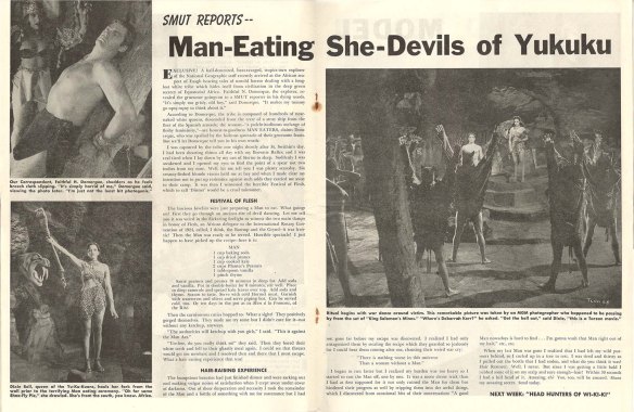 Smut's man-eating she-devil story