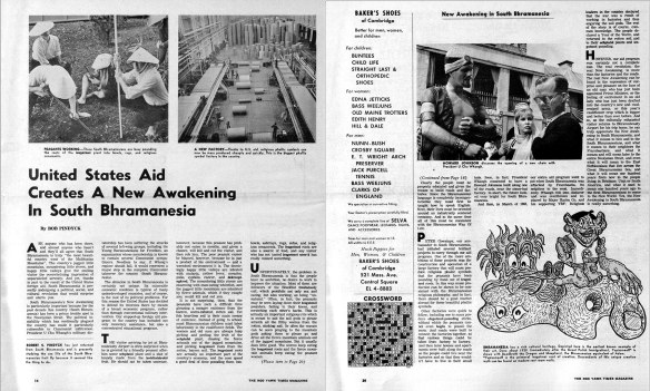 New York Times parody pages