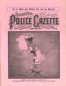 1919 Police Gazette parody