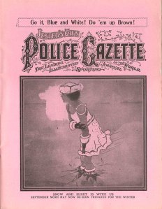 1919 Police Gazette parody