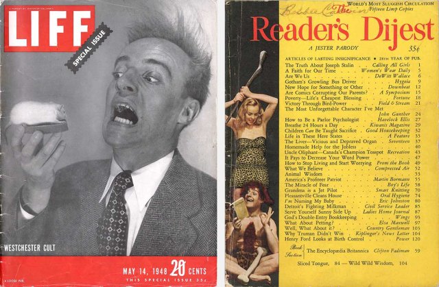Jester's Life and Reader's Digest parodies