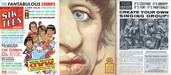 Pages of Mad's 1968 16 parody